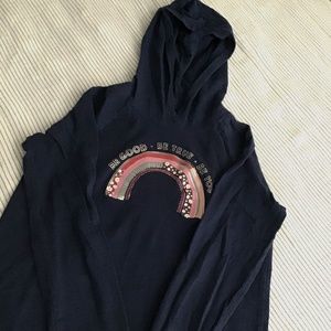 OshKosh Bgosh girls long sleeved tee with hoodie